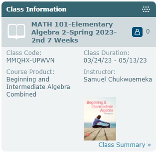 ALEKS Class Code